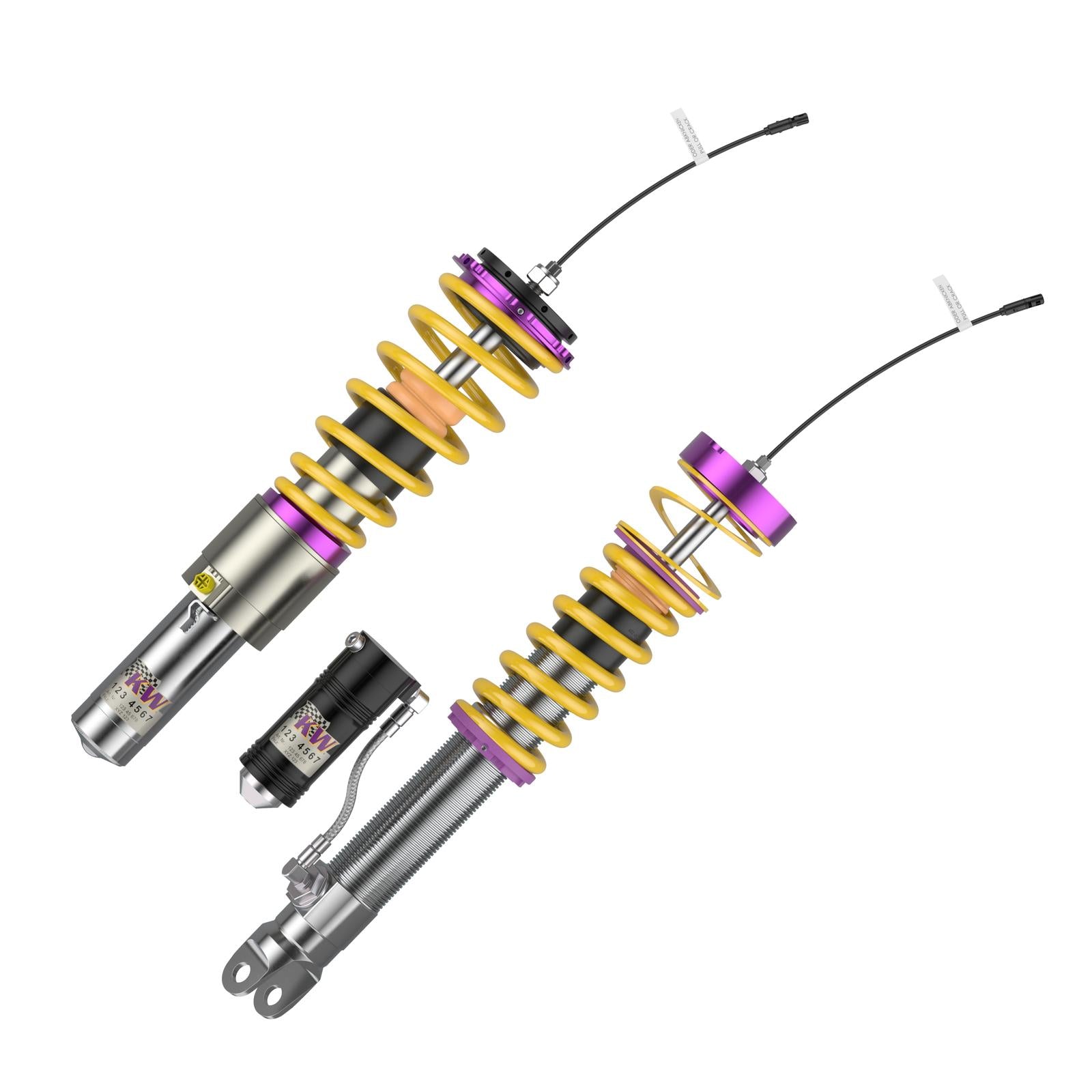 KW DDC - Plug & Play inkl. HLS 2 Gewindefahrwerk inox für Porsche 911
