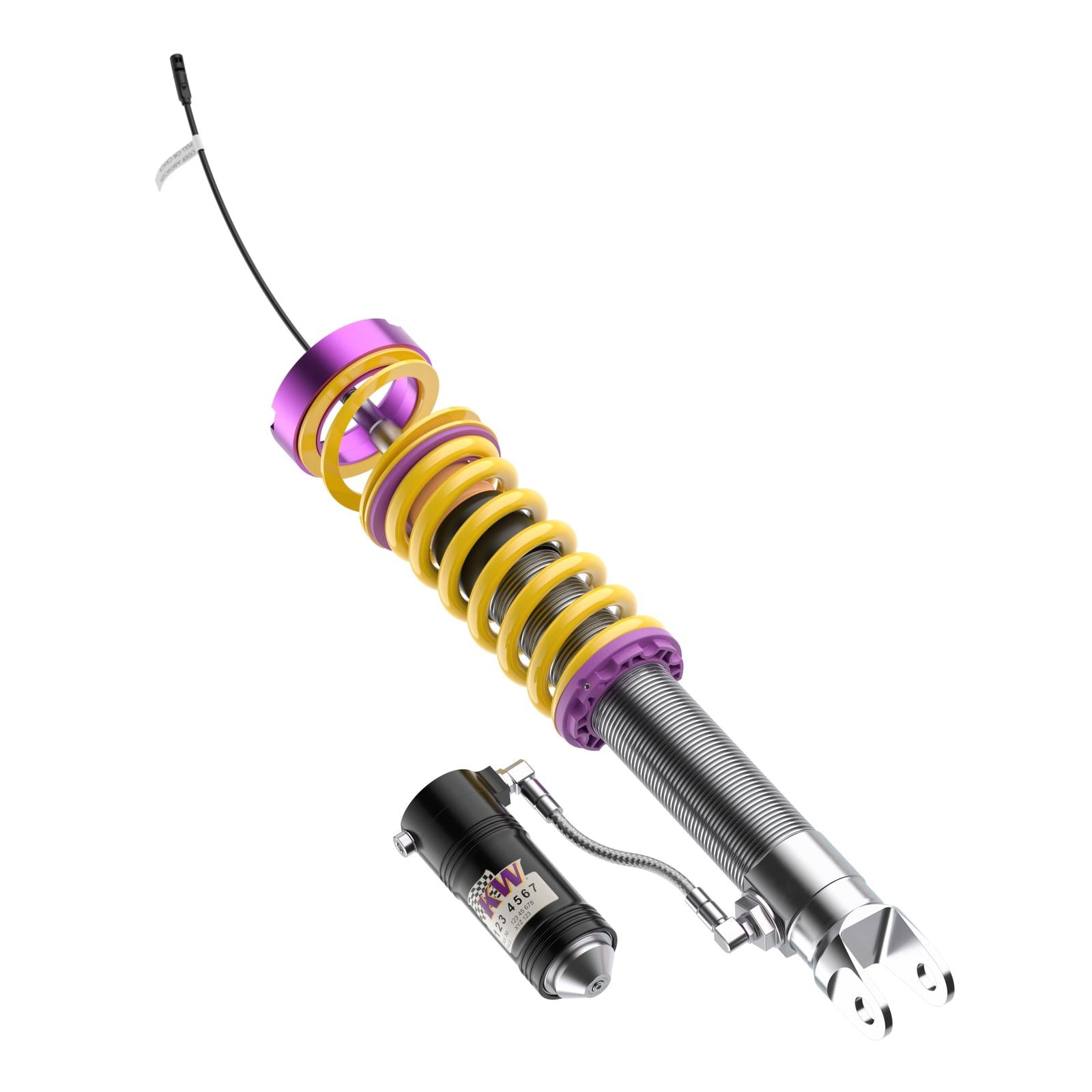KW DDC - Plug & Play inkl. HLS 2 Gewindefahrwerk inox für Porsche 911