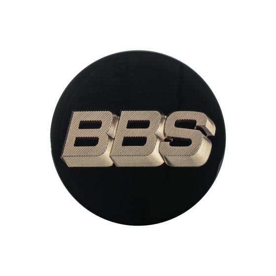 BBS 3D Rotation Nabendeckel mit Logo Weißgold Set (4 Stück)