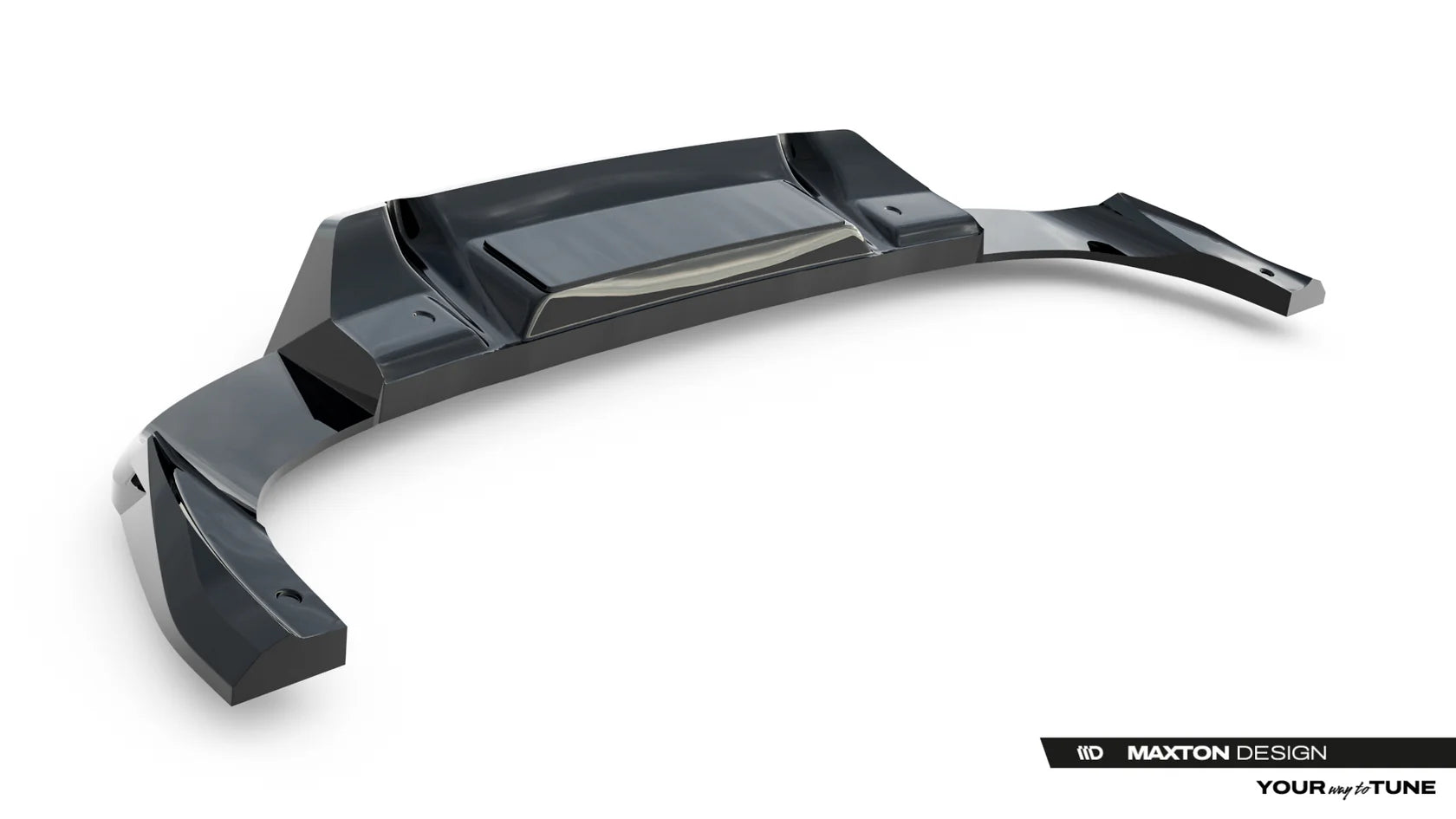 Zentraler Hinterer Splitter für Audi SQ5 Sportback / SUV Mk3 von Maxton Design