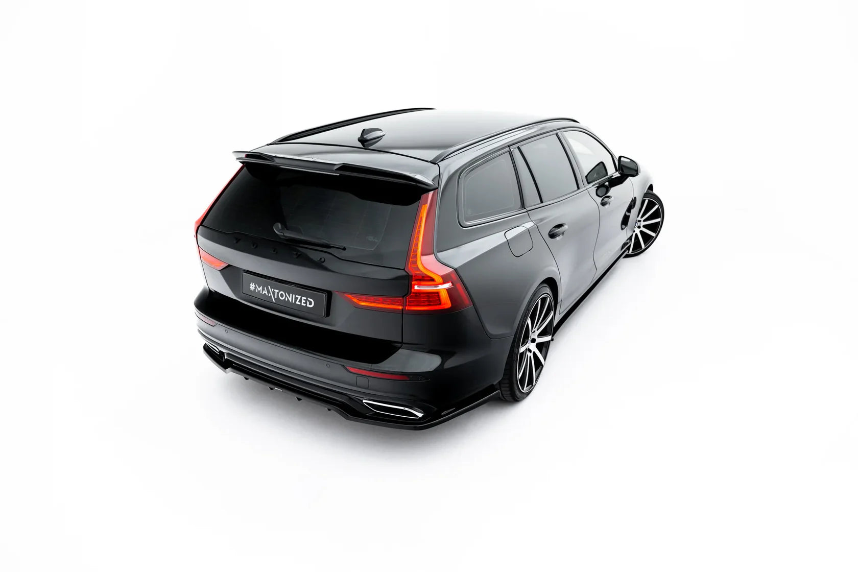 Spoiler Cap 3D für Volvo V60 R-Design MK3 von Maxton Design