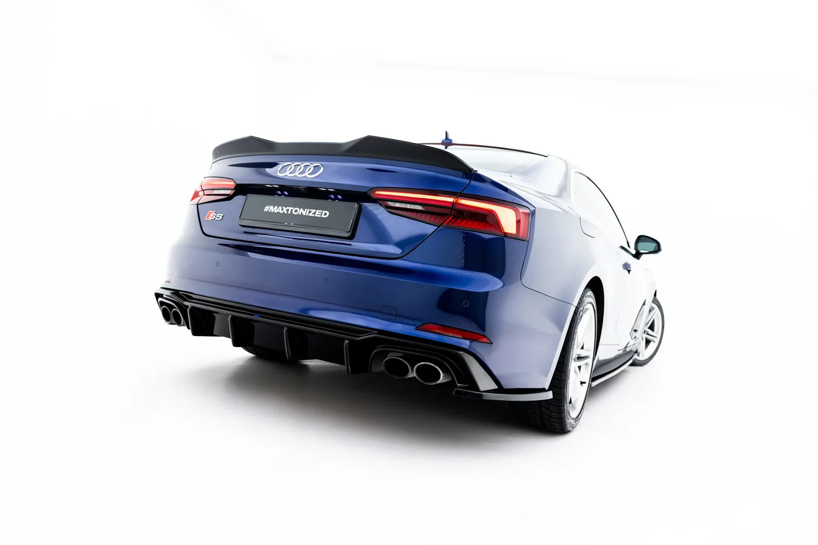 Maxton Design Seitliche Heck Diffusor Erweiterung V.1 für Audi S5 Coupe F5