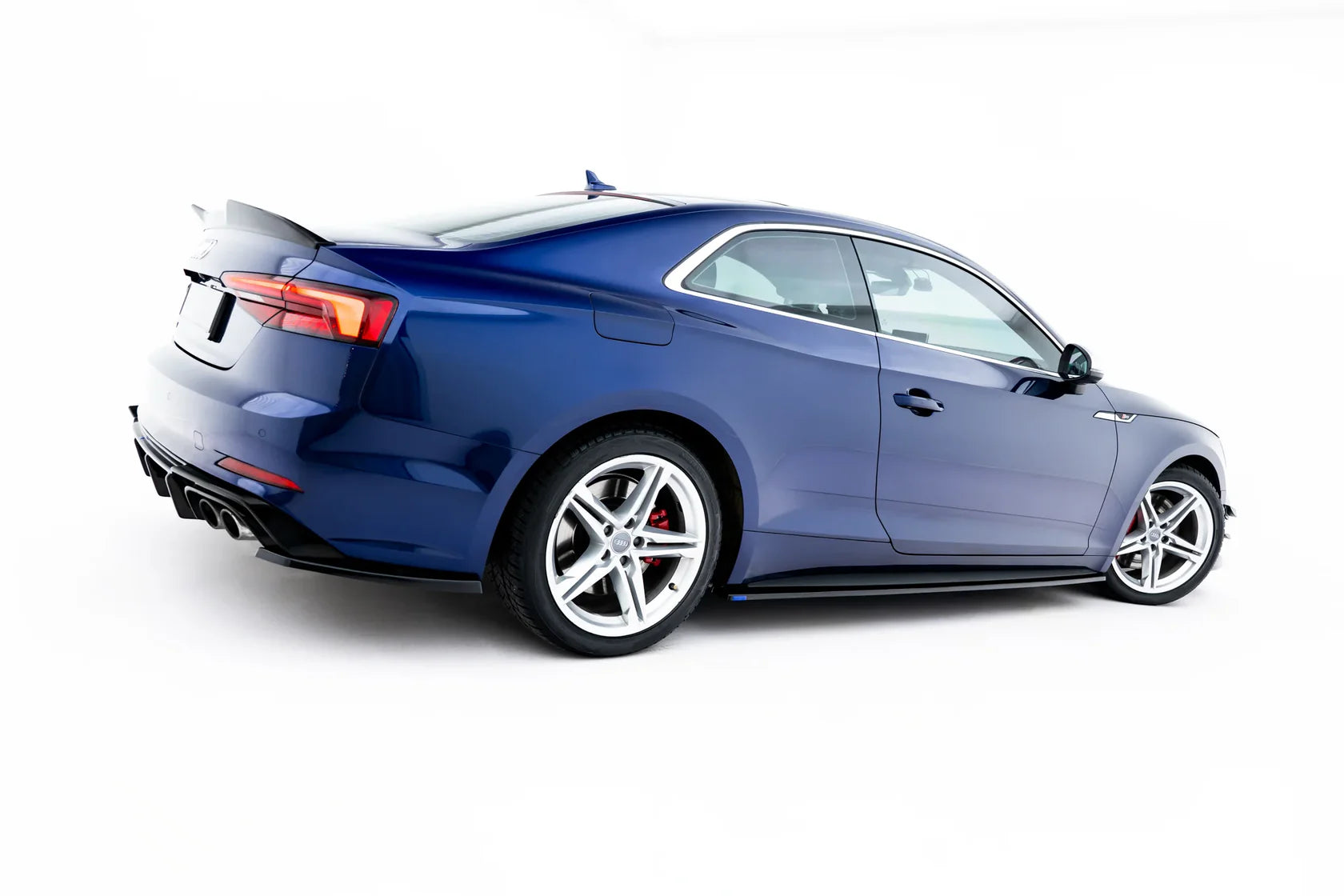 Maxton Design Seitenschweller Erweiterung V.2 für Audi S5 / A5 S-Line Coupe F5