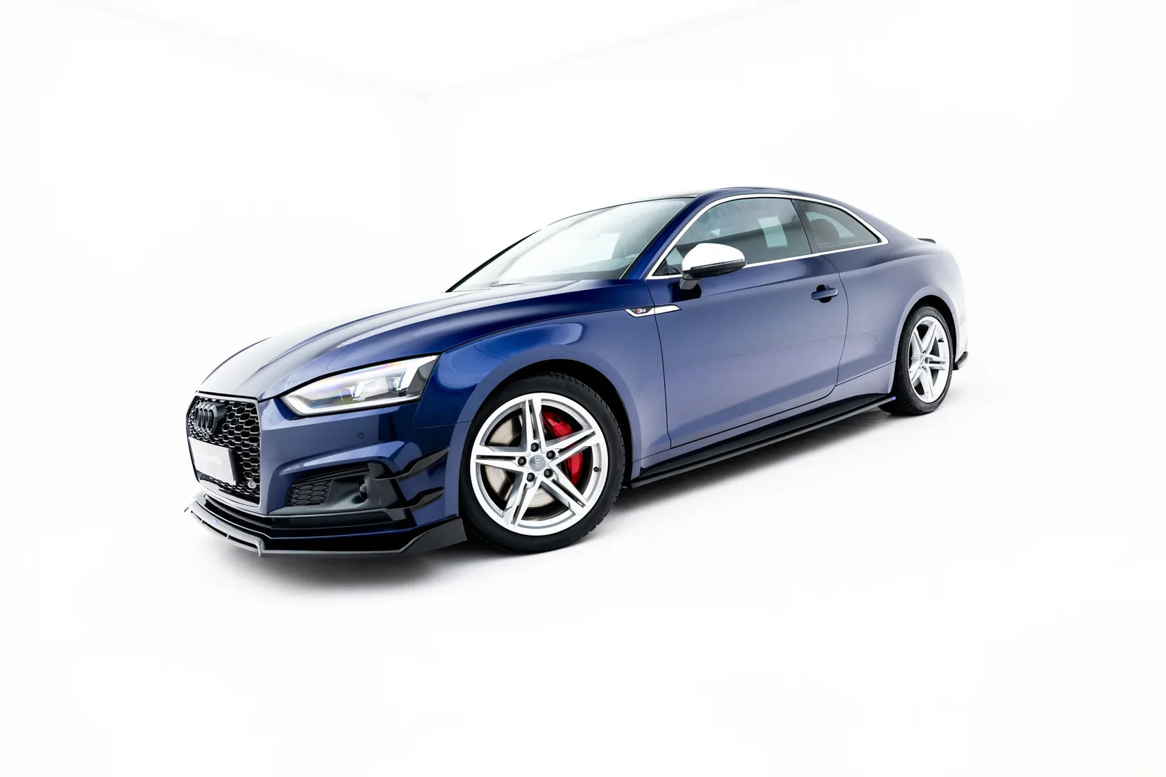 Maxton Design Seitenschweller Erweiterung V.2 für Audi S5 / A5 S-Line Coupe F5