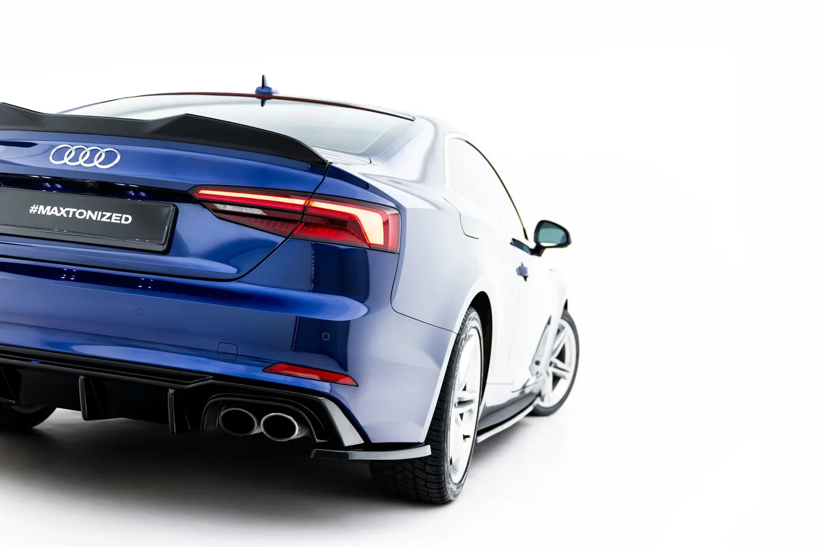 Maxton Design Seitliche Heck Diffusor Erweiterung V.1 für Audi S5 Coupe F5
