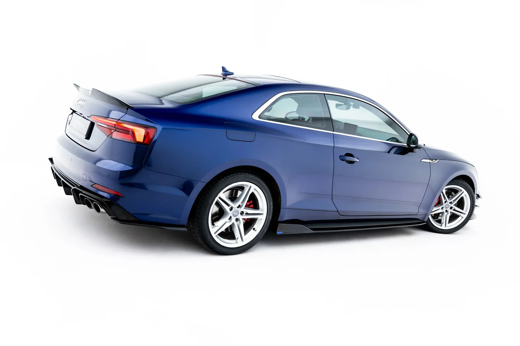 Maxton Design Seitenschweller Erweiterung V.1 für Audi S5 / A5 S-Line Coupe F5