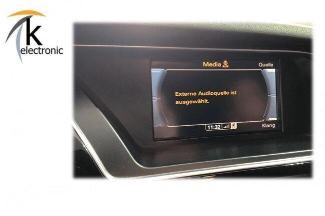 Audi A5 8T 8F AUX-IN Anschluss Nachrüstpaket MMI3G/3G+