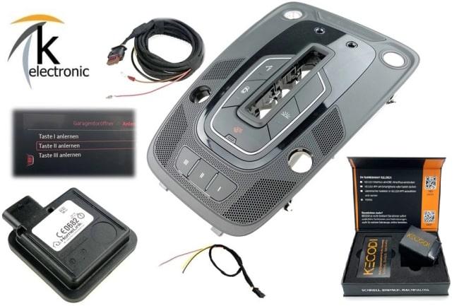 Audi A5 F5 B9 HomeLink Garagentoröffner Nachrüstpaket