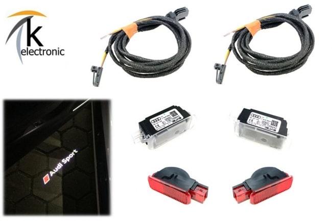 Audi A5 F5 B9 Türbeleuchtung SPORT LED-Einstiegsbeleuchtung Nachrüstpaket