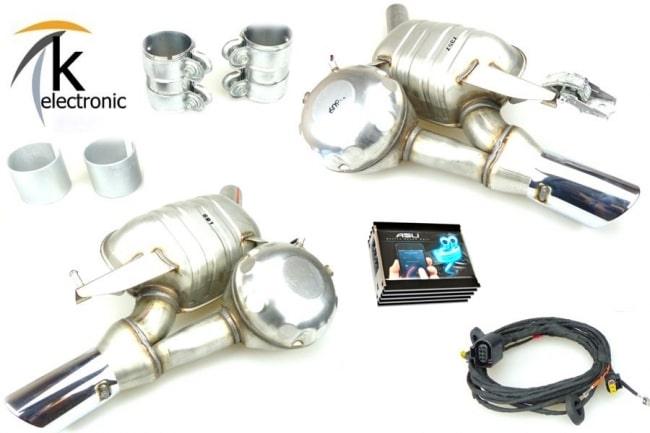 Audi A6 4G C7 active sound Abgasanlage Soundgenerator Nachrüstpaket
