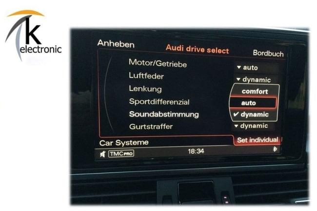 Audi A6 4G C7 active sound Abgasanlage Soundgenerator Nachrüstpaket