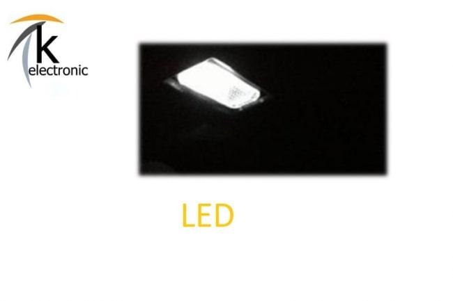 Audi A6 4G C7 Handschuhfachbeleuchtung Halogen auf LED Nachrüstpaket