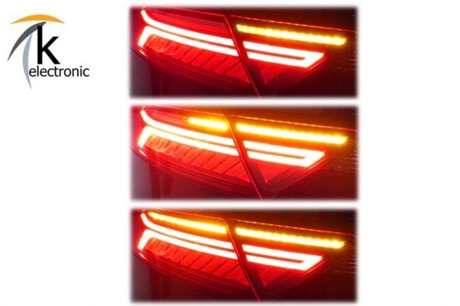 Audi A7 4G LED Rückleuchten dynamischer Blinker Facelift Anschlusspaket