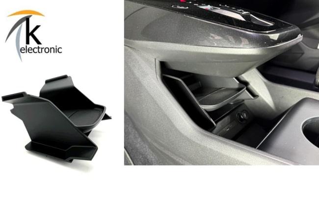 Audi Q4 e-tron Ablagefach Mittelkonsole Nachrüstpaket