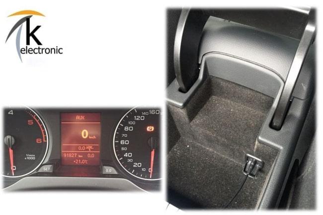 Audi Q5 8R AUX-IN Anschluss Nachrüstpaket Radio Concert Symphony Chorus