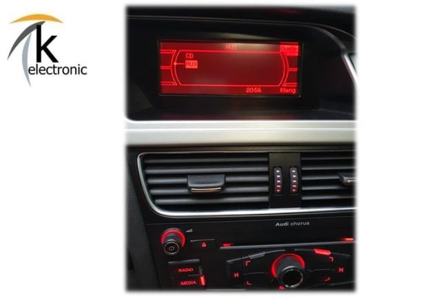 Audi Q5 8R AUX-IN Anschluss Nachrüstpaket Radio Concert Symphony Chorus