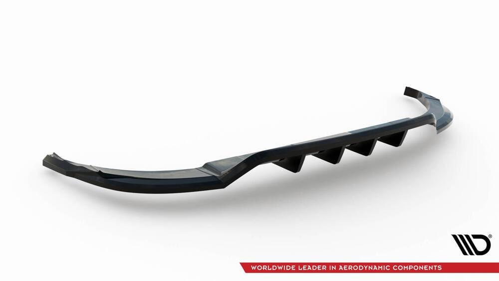 Zentraler Hinterer Splitter für Audi Q8 S-Line 4M von Maxton Design