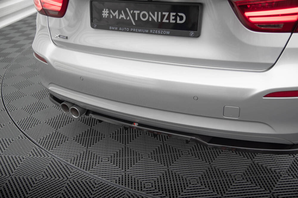 Zentraler Hinterer Splitter für BMW 3er GT F34 von Maxton Design