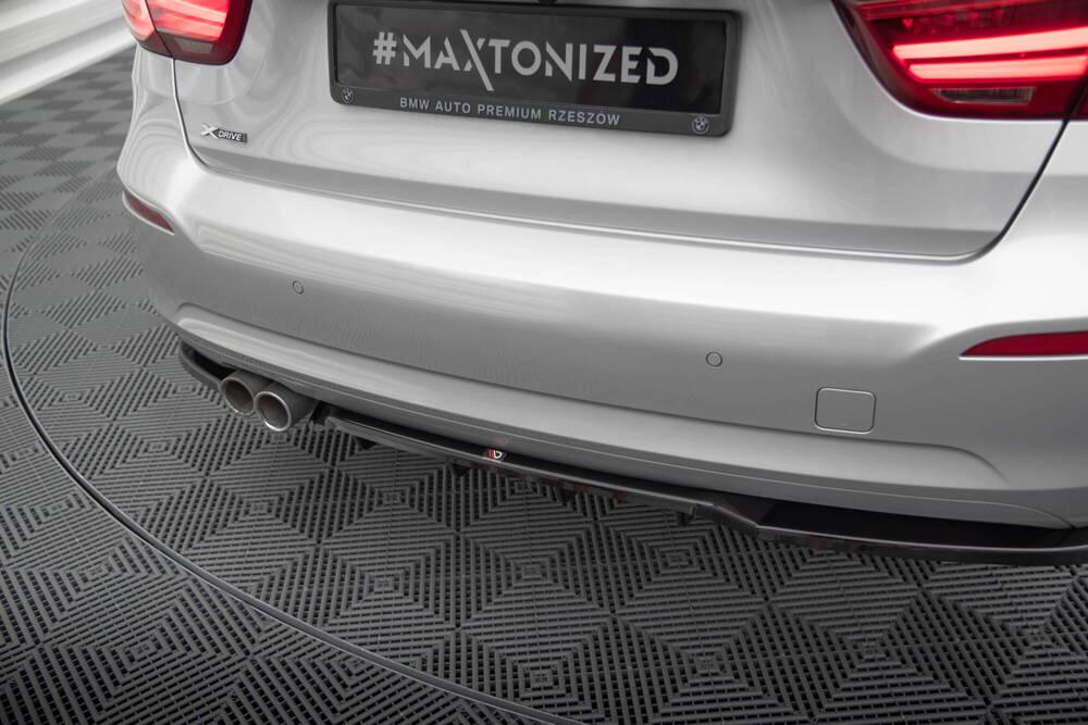 Zentraler Hinterer Splitter für BMW 3er GT F34 von Maxton Design