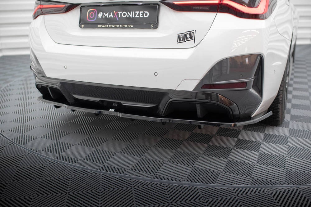 Zentraler Hinterer Splitter V.1 für BMW i4 M-Paket G26 von Maxton Design