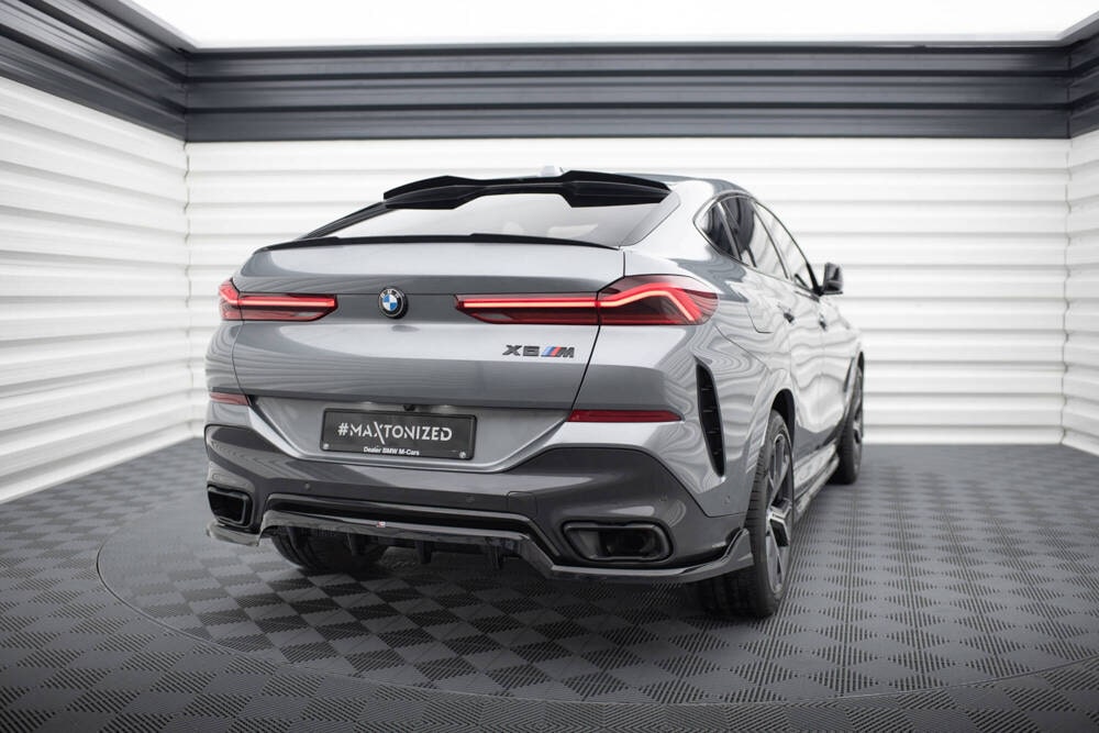 Zentraler Hinterer Splitter V.2 für BMW X6 M-Paket G06 Facelift von Maxton Design
