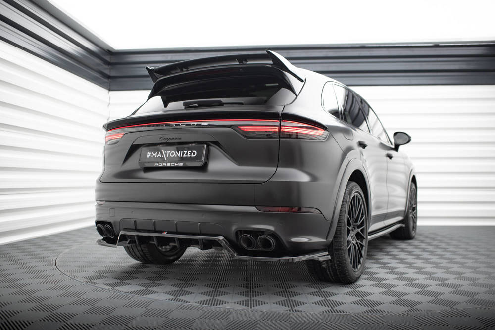 Zentraler Hinterer Splitter für Porsche Cayenne Sport Design 9Y MK3 von Maxton Design