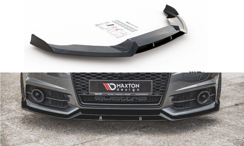 Maxton Design frontlæbe/frontsplitter til Audi S6/A6 S-Line C7 FL