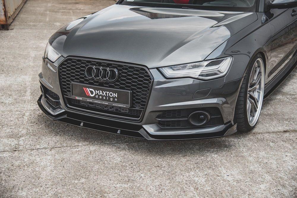 Maxton Design frontlæbe/frontsplitter til Audi S6/A6 S-Line C7 FL