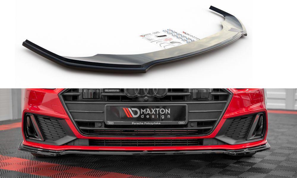 Maxton Design přední ret/přední splitter V.1 pro Audi A7 C8 S-Line