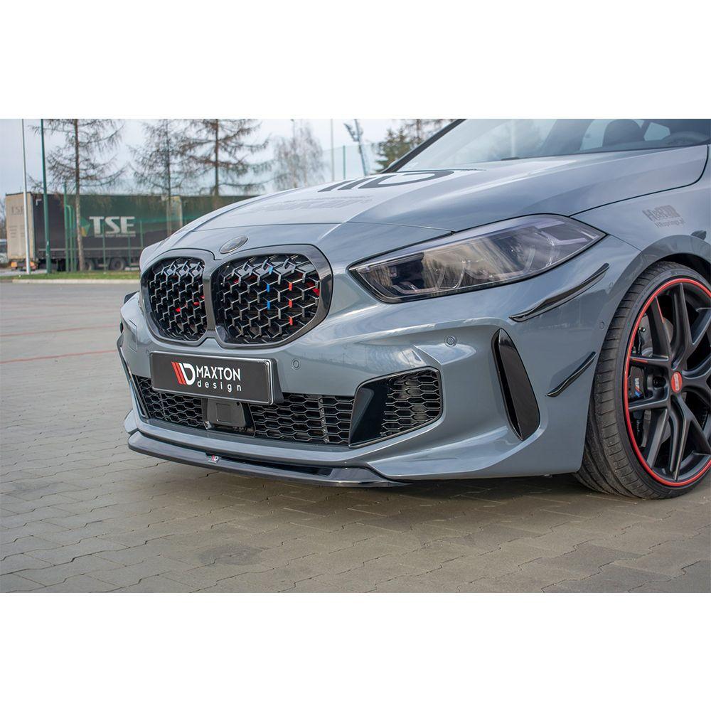 Přední lip/přední splitter/přední přístup v.2 pro BMW 1 řada F40 M135i M balíček od Maxton Design