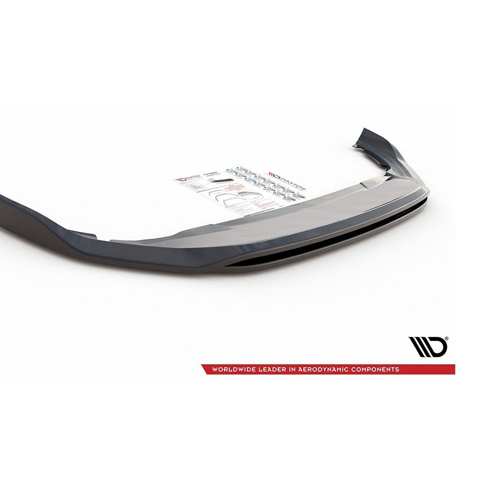 Främre läpp / främre splitter / front approach V.2 för VW Golf 8 från Maxton Design