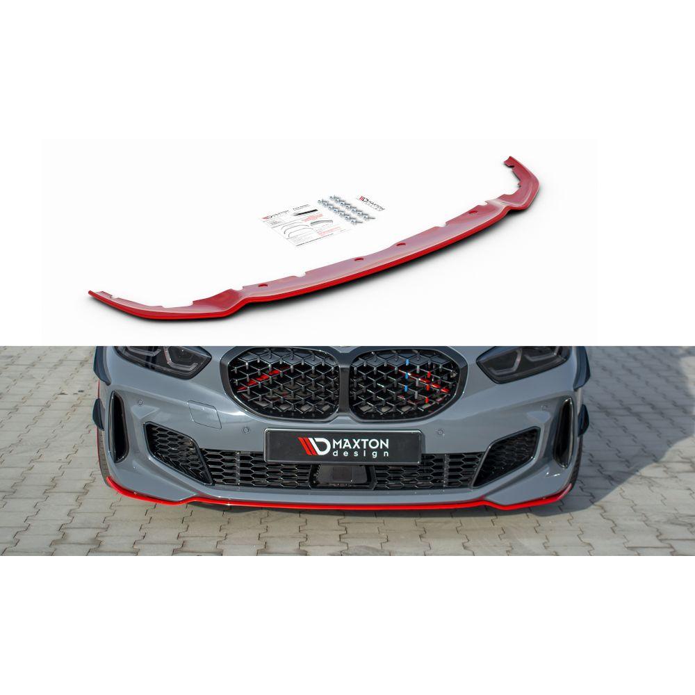 Přední lip/přední splitter/přední přístup v.4 pro BMW 1 řada F40 M135i m balíček Maxton Design