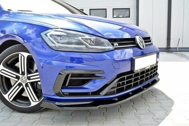 Maxton Design Frontlippe / Frontsplitter V.1 für VW Golf 7 R Facelift