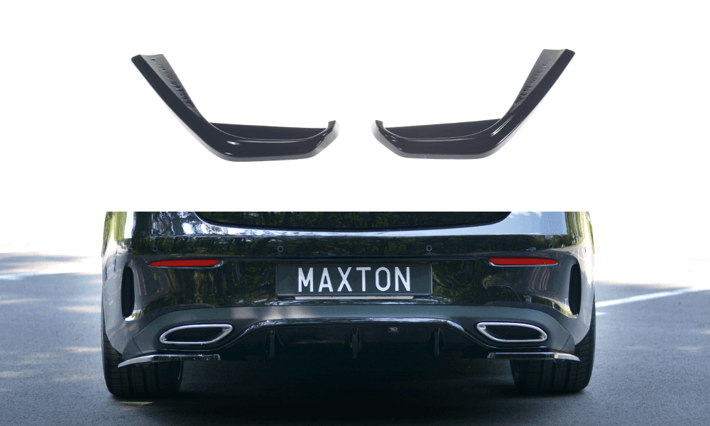 Maxton Design Seitliche Heck Diffusor Erweiterung für Mercedes Benz E-Klasse W213 Coupe (C238) AMG-Line