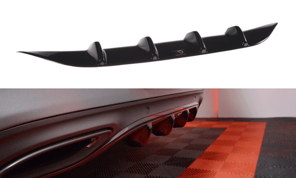 Estensione diffusore posteriore per Mercedes-Benz Classe C W205 Coupé AMG Line di Maxton Design