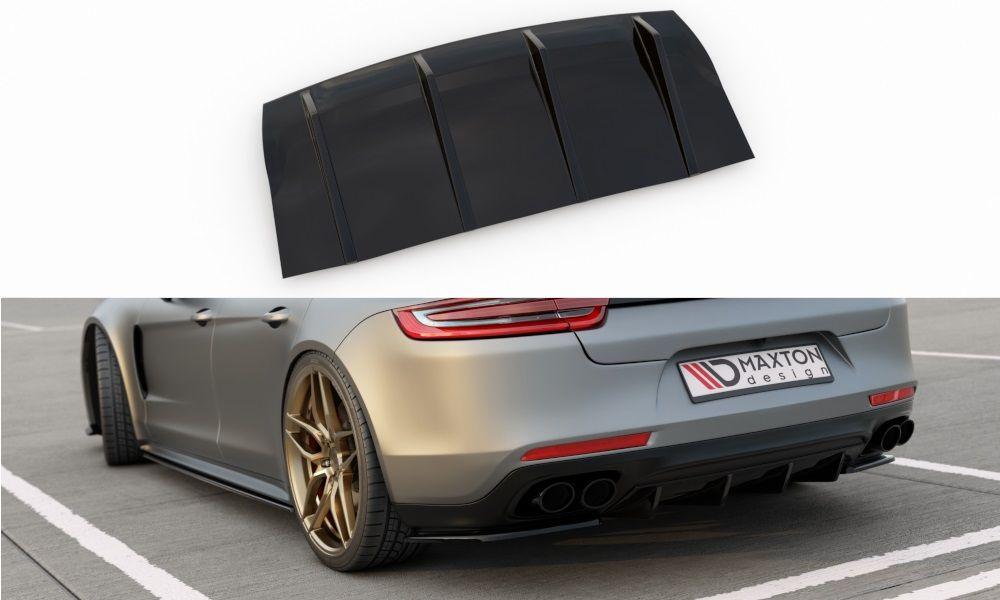 Maxton Design Heck Diffusor Erweiterung für Porsche Panamera Turbo / GTS 971