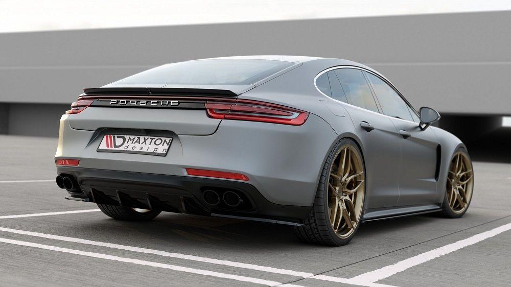 Maxton Design Heck Diffusor Erweiterung für Porsche Panamera Turbo / GTS 971
