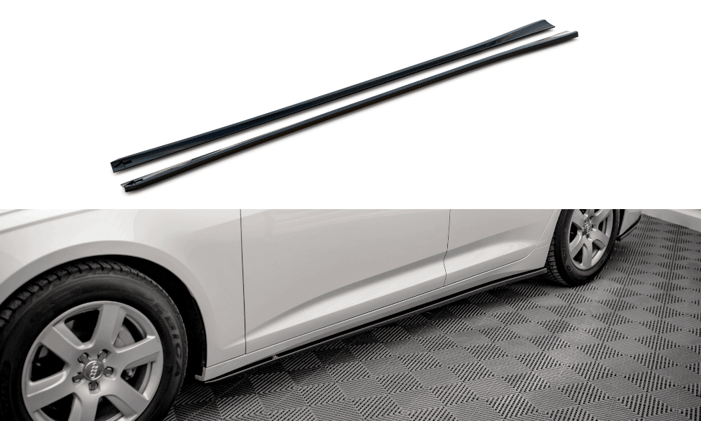 Seitenschweller Erweiterung für Audi A6 C8 von Maxton Design