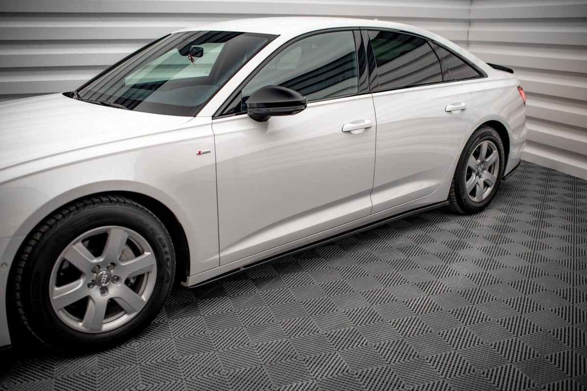 Seitenschweller Erweiterung für Audi A6 C8 von Maxton Design
