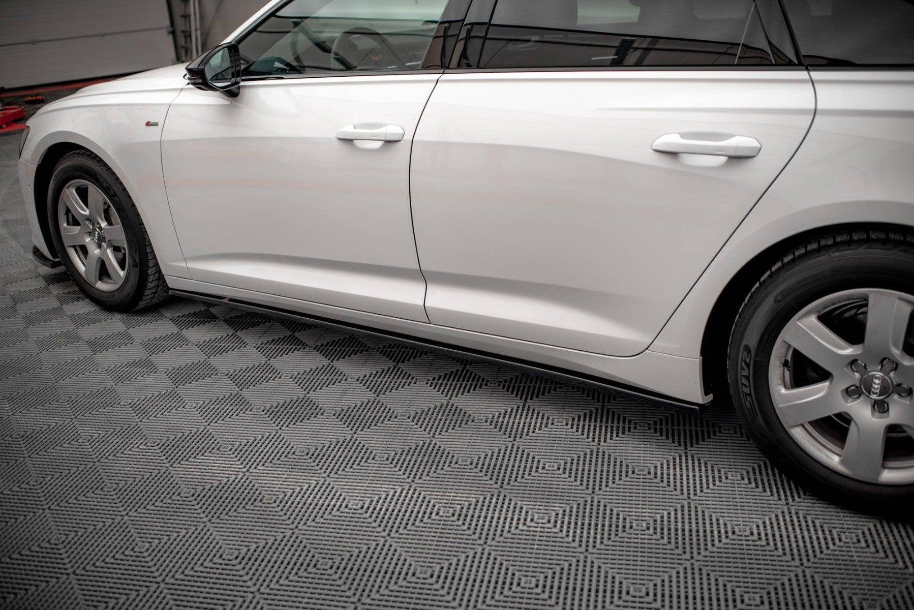 Seitenschweller Erweiterung für Audi A6 C8 von Maxton Design