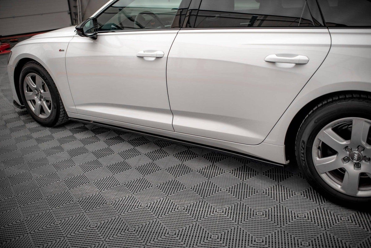 Seitenschweller Erweiterung für Audi A6 C8 von Maxton Design