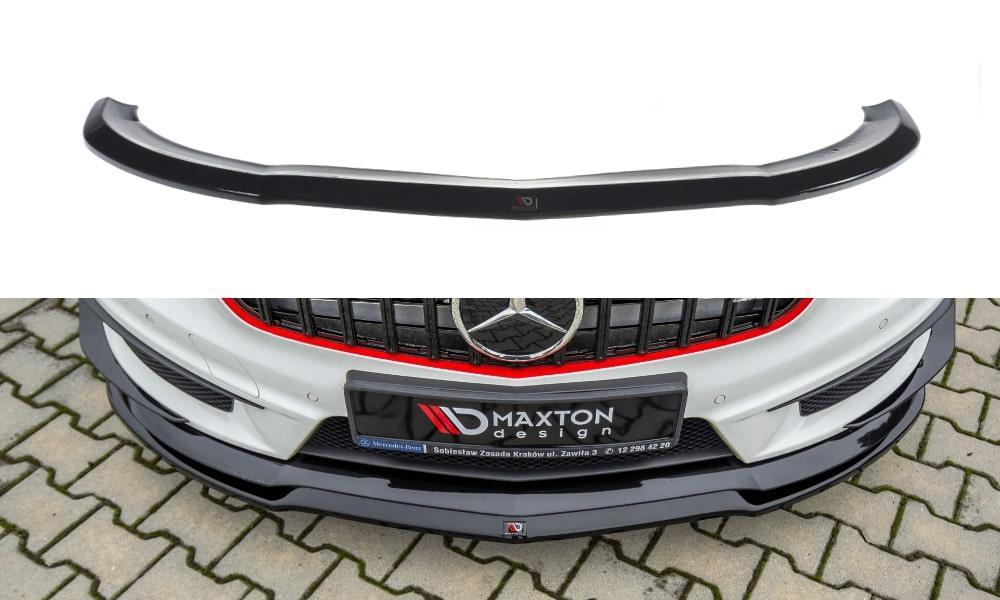 Maxton Design framläpp/frontsplitter för Mercedes Benz A-klass A45 AMG W176
