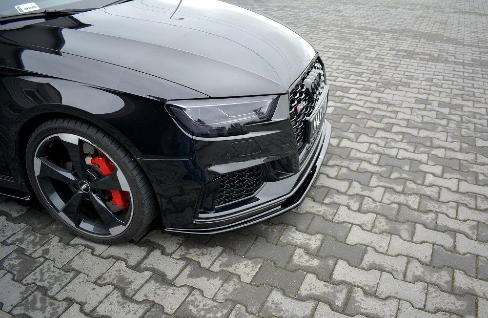 Front Lippe / Front Splitter / front approach V.1 for Audi RS3 8V Facelift Sportback from Maxton Design