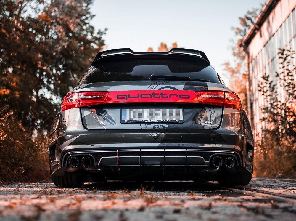 Maxton Design Spoiler für Audi S6 / A6 S-Line C7 / C7 FL Avant