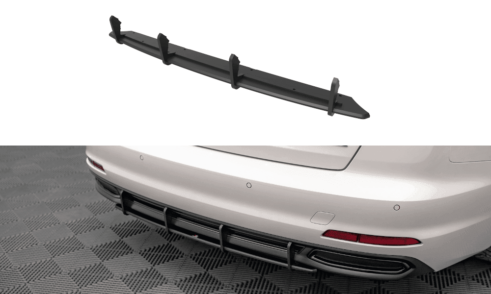 Heckdiffusor Street Pro für Audi A6 C8 ohne S-line von Maxton Design