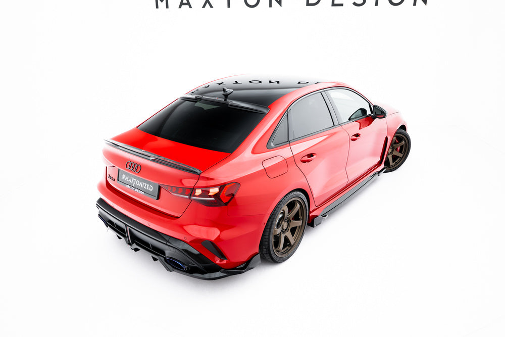 Spoiler Cap Erweiterung der Heckscheibe für Audi RS3 8Y Limousine Facelift von Maxton Design
