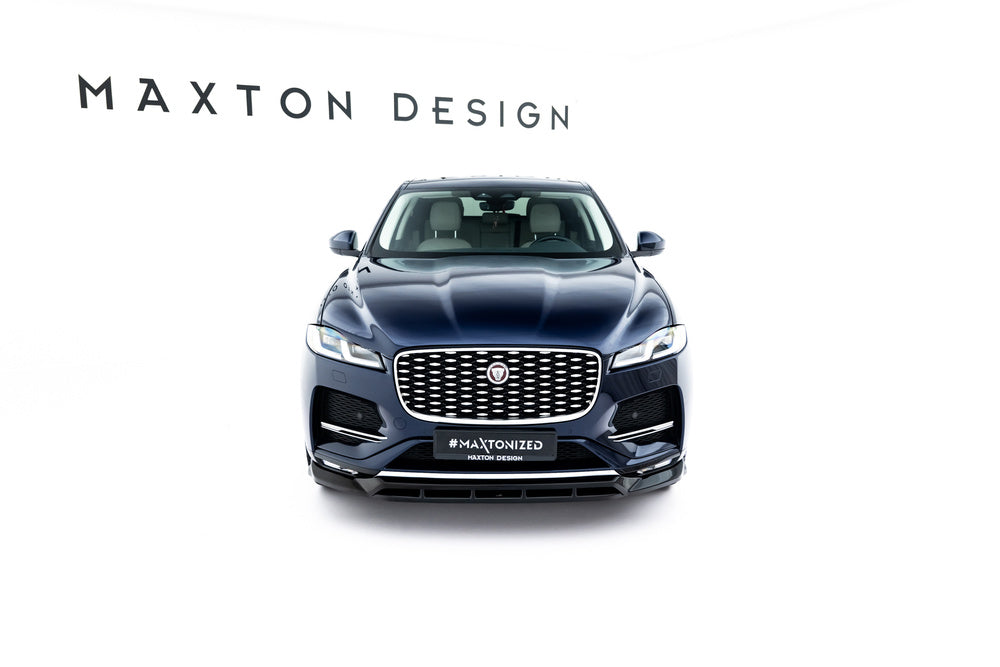 Frontlippe / Frontsplitter / Frontansatz für Jaguar F-Pace R-Sport Mk1 Facelift von Maxton Design