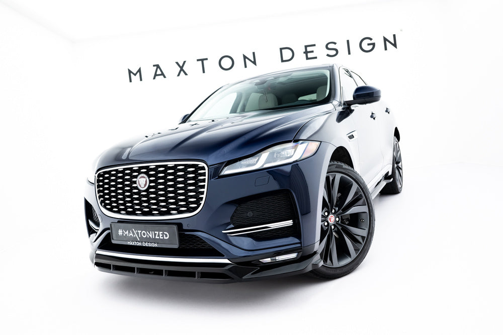 Frontlippe / Frontsplitter / Frontansatz für Jaguar F-Pace R-Sport Mk1 Facelift von Maxton Design