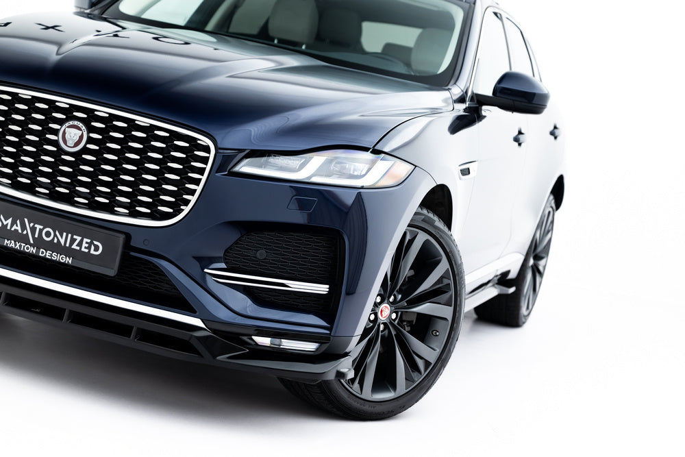 Frontlippe / Frontsplitter / Frontansatz für Jaguar F-Pace R-Sport Mk1 Facelift von Maxton Design