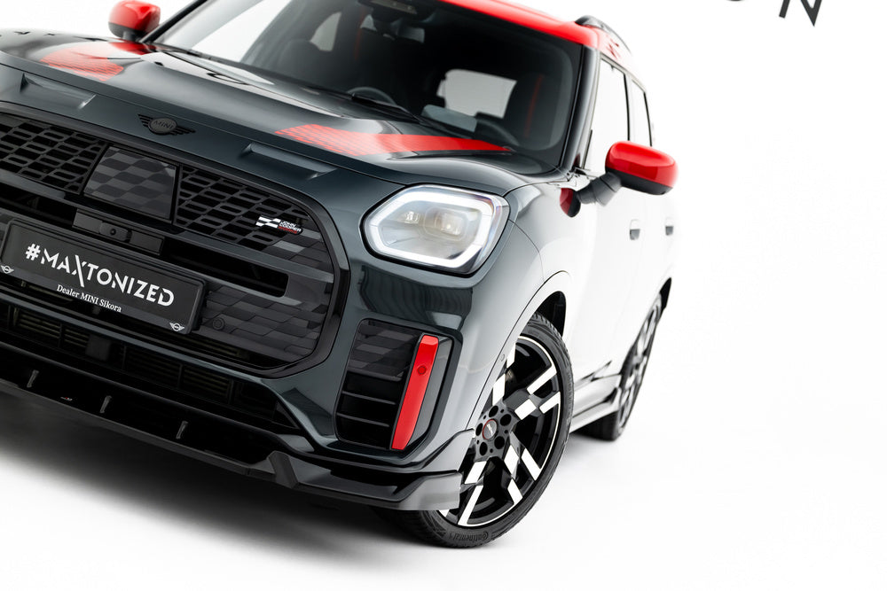 Frontlippe / Frontsplitter / Frontansatz für Mini Countryman JCW U25 von Maxton Design